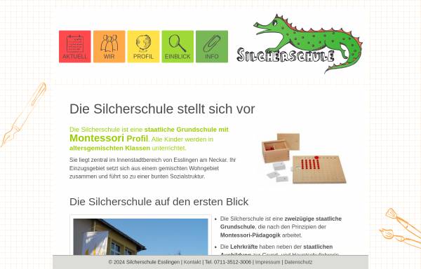 Vorschau von www.silcherschule.de, Silcherschule