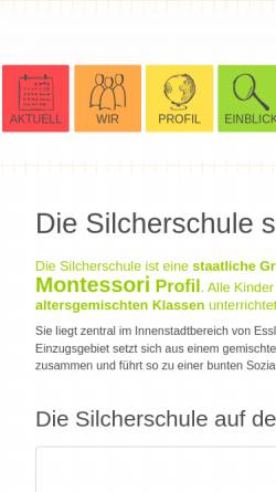 Vorschau der mobilen Webseite www.silcherschule.de, Silcherschule