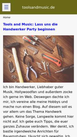 Tools and Music, Volker Herold