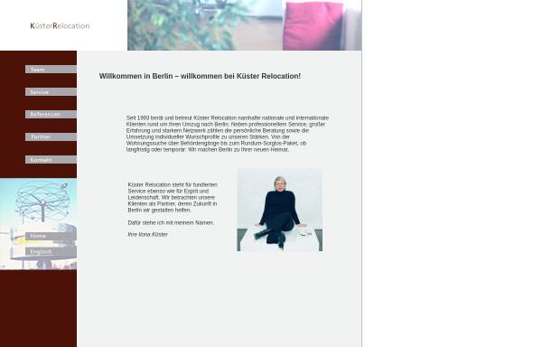 Vorschau von www.relocation-berlin.de, Küster Relocation - Ilona Küster