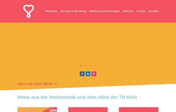 Vorschau von www.asta.fh-koeln.de, AStA der FH Köln