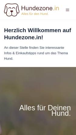 Vorschau der mobilen Webseite hundeplaza.de, Hundeplaza