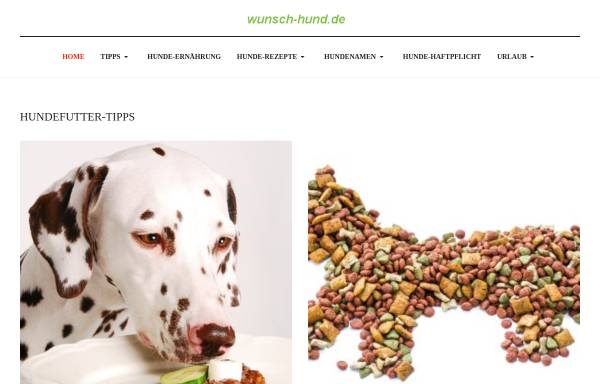 Vorschau von www.wunsch-hund.de, Wunsch-Hund.de
