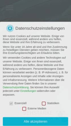 Vorschau der mobilen Webseite www.sehstärke.de, Uhl, Dr. J. und Naser, Dr. K.