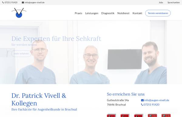 Vivell, Patrick Dr., Vivell, Wolfgang Dr. und Reuland, Andreas Dr.