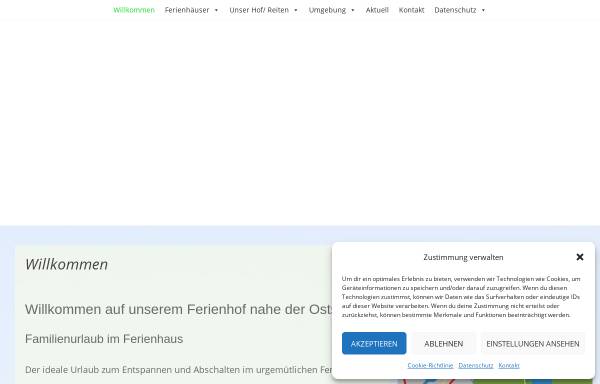Vorschau von ferienhof-sye.de, Ferien-Ponyhof Sye