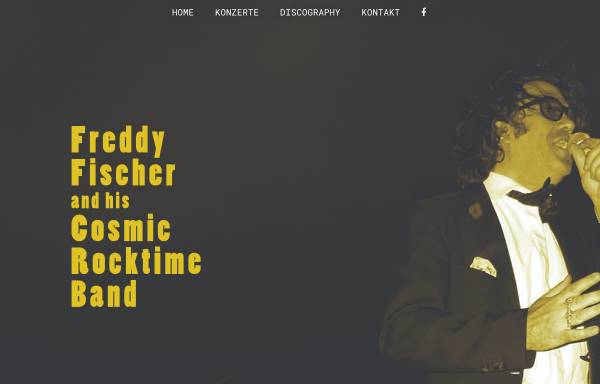 Vorschau von www.freddyfischer.com, Freddy Fischer & his Cosmic Rocktime Band