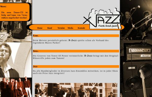 Vorschau von www.x-jazz.de, X-jazz