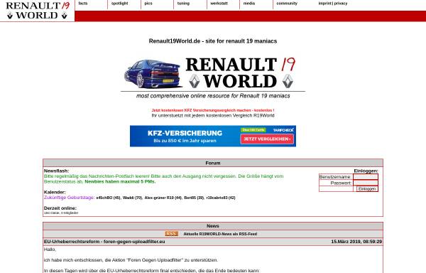 Renault19world.de