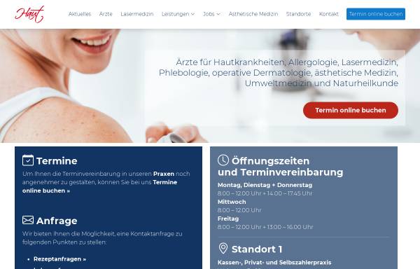 Vorschau von www.hautarzt-cramer-gelsenkirchen.de, Hautarztpraxis Drs. Cramer
