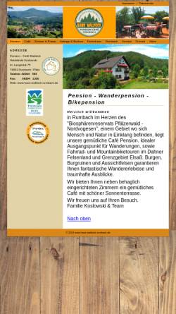 Vorschau der mobilen Webseite www.haus-waldeck-rumbach.de, Haus Waldeck