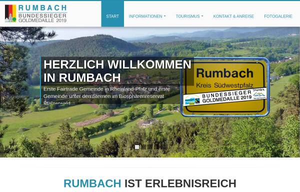 Vorschau von www.rumbach-pfalz.de, Rumbach