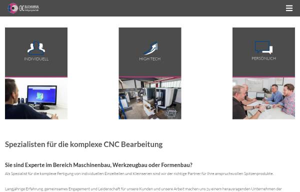 Vorschau von www.buchmann-cnc.de, Buchmann-CNC-Fertigungstechnik