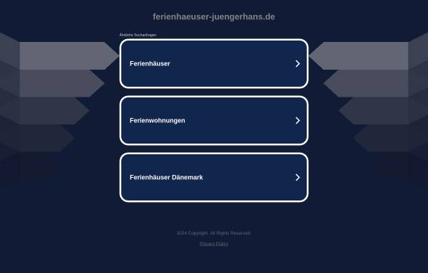 Vorschau von www.ferienhaeuser-juengerhans.de, Ferienhäuser Jüngerhans