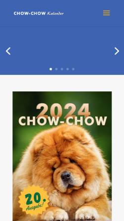Vorschau der mobilen Webseite www.chowchow.at, Infoportal für den Chow Chow