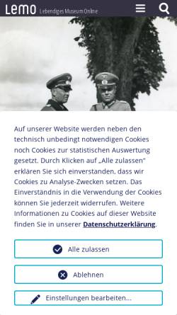 Vorschau der mobilen Webseite www.dhm.de, Ludwig Beck, 1880-1944