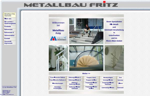 Vorschau von www.metallbau-fritz.de, Metallbau Fritz