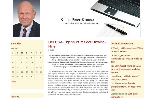 Vorschau von kpkrause.de, Krause, Klaus Peter