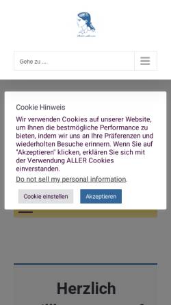 Vorschau der mobilen Webseite www.bettina-schule.de, Bettina-von-Arnim Oberschule
