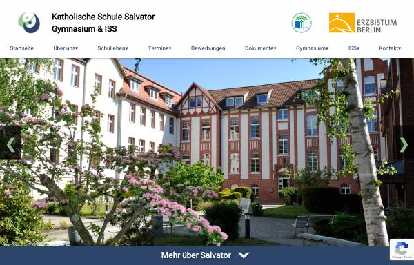Vorschau von salvator.net, Katholische Schule Salvator