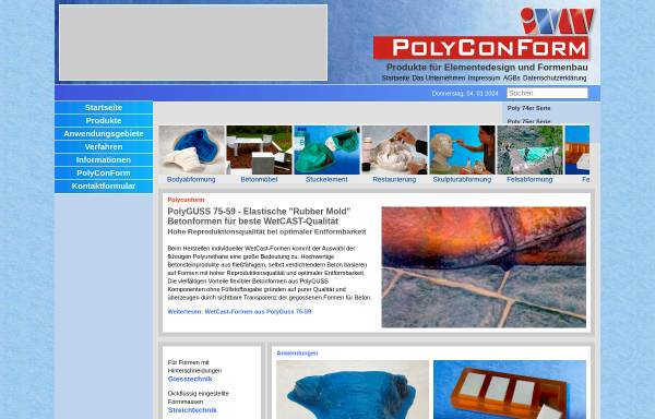 Vorschau von www.polyconform.de, PolyConForm GmbH