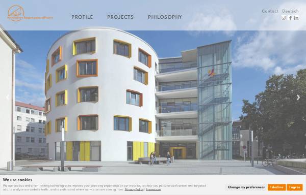 Vorschau von www.aep-p.de, Architektengruppe Eggert + Partner