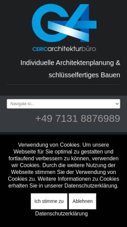 Vorschau der mobilen Webseite www.ceric-haus.de, Ceric, Falk