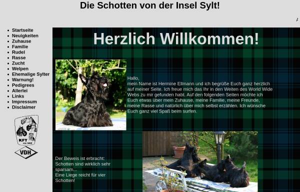 Vorschau von www.scotties-sylt.de, Die Schotten von der Insel Sylt