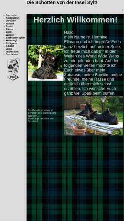 Vorschau der mobilen Webseite www.scotties-sylt.de, Die Schotten von der Insel Sylt
