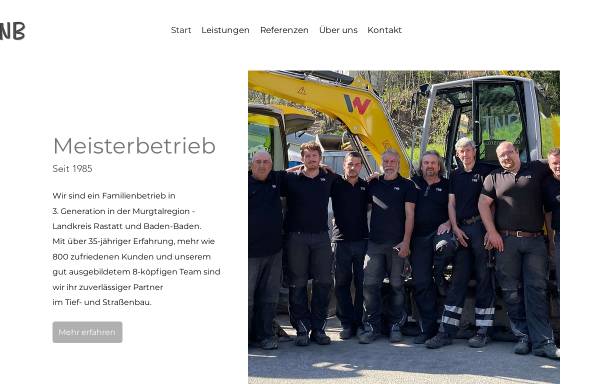 Vorschau von www.tnb-bau.de, Thomas Natz Bauunternehmen (TNB)