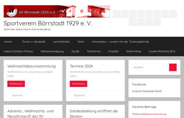 Vorschau von www.svboerrstadt.com, SV Börrstadt 1929 e.V.