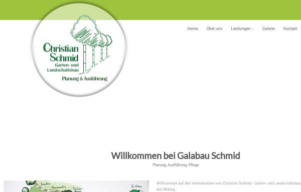 Vorschau von www.galabau-schmid.de, Christian Schmid