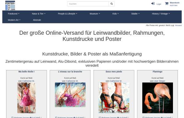 Vorschau von www.poster-shop.com, Poster-Shop Ritzki und Wilkop