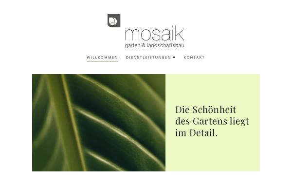 Vorschau von www.mosaik-gartenbau.de, Stephan Mussack, Mosaik
