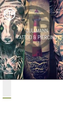 Vorschau der mobilen Webseite www.c-t-p.com, Cullmann Tattoo und Piercing, Peter Stipsits
