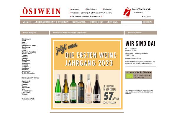 Vorschau von www.oesiwein.de, Oesiwein.de