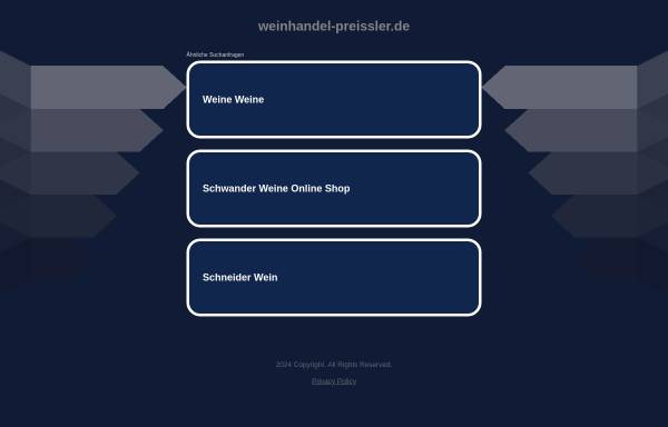 Weinhandel Preißler - Der Österreich-Spezialist