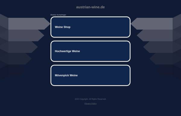 Vorschau von austrian-wine.de, Weinimport M.L. Hintringer