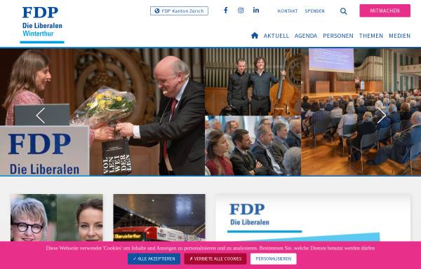 Vorschau von www.fdp-winterthur.ch, FDP Winterthur