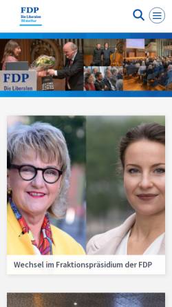 Vorschau der mobilen Webseite www.fdp-winterthur.ch, FDP Winterthur