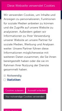Vorschau der mobilen Webseite www.tauchzentrale.de, DownUnder Tauchen+Reisen