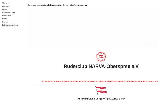 Vorschau von www.sgnarva.ag.vu, Ruderclub NARVA-Oberspree e.V.
