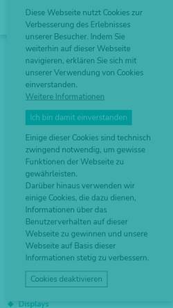 Vorschau der mobilen Webseite www.heinrich-buhl.de, Heinrich Buhl GmbH