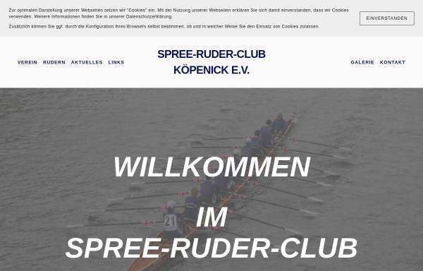 Vorschau von www.spreeruderclub.de, Spreeruderclub Köpenick
