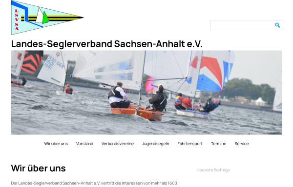 Vorschau von www.lsv-sa.de, Landessegler-Verband Sachsen-Anhalt