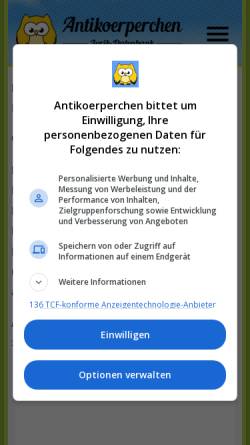 Vorschau der mobilen Webseite www.antikoerperchen.de, Antikoerperchen: Howtos