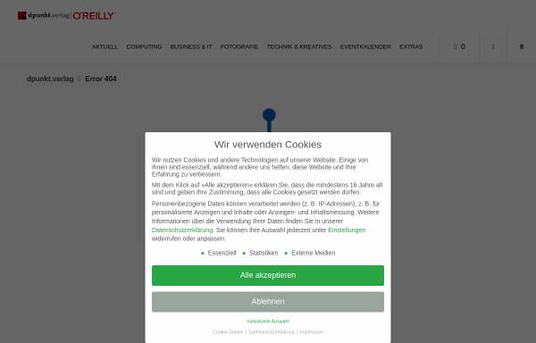 Vorschau von www.oreilly.de, Linux - Wegweiser zur Installation & Konfiguration