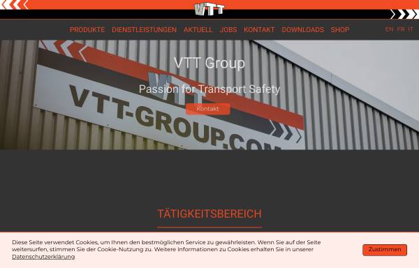 Vorschau von www.vtt-group.com, VTT Aktiengesellschaft