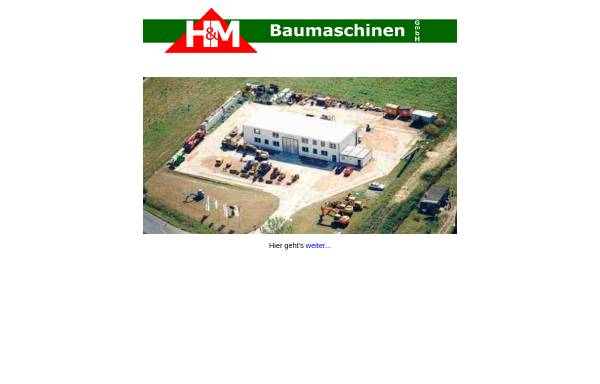 Vorschau von www.humbaumaschinen.de, H&M Baumaschinen GmbH