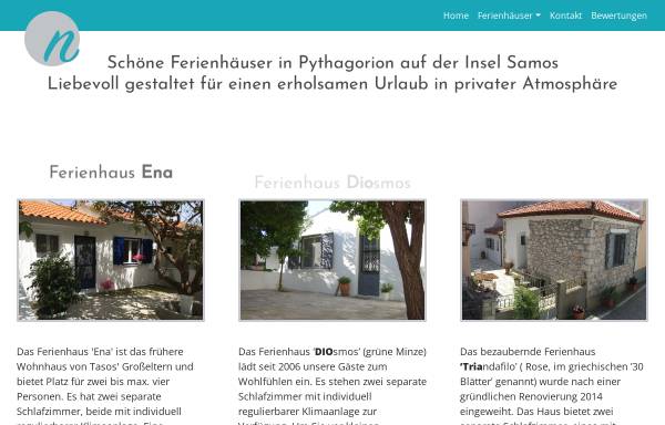 Vorschau von www.ferienhaus-samos.de, Ferienhäuser in Pythagorion